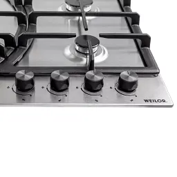 Поверхня газова на металі Weilor GM W 644 SS - мініатюра 4