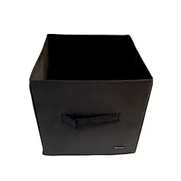Текстильний кофр  ORGANIZE  30*30*30 см (чорний) - мініатюра 2