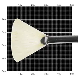 Пензель щетина віялова 6007 № 4 довга ручка KOLOS (4823064902525)