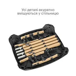 Стільчик для годування Tutti Bambini Nova сірий (611010/3590) - мініатюра 7
