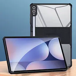 TPU+PC чохол Xundd Stand c посиленими кутами для Samsung Galaxy Tab S10+ / S9+ (12.4) Чорний - мініатюра 5