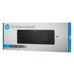 Клавіатура мембранна 230, 106key, WL, EN/UK, чорний HP teh0013843 - мініатюра 9