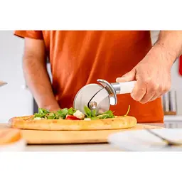 Ніж для піци KitchenAid Classic, 24,5 см, білий (KHA113OHPNG) - мініатюра 3