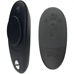 Смарт-вібратор у трусики We-Vibe Moxie+ Satin Black пульт ДУ