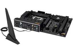 Материнська плата Asus AM5 TUF Gaming B650-PLUS WIFI, B650, 4xDDR5, Int.Video (CPU), 4xSATA3, 3xM.2, 2xPCI-E 4.0 16x, 2xPCI-E 4.0 1x, Realtek 7.1, Realtek 2.5Gb, WiFi 6, Bluetooth 5.2, 6xUSB3.2/6xUSB2.0, HDMI/DP, ATX - мініатюра 6