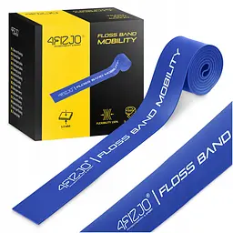 Стрічка компресійна для флосингу 4FIZJO Floss Band 207 x 5 x 0.15 см Blue (P-5905973405232) - мініатюра 3