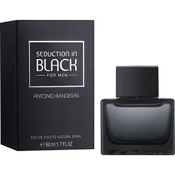 Оригінал Antonio Banderas Black Seduction 50 мл туалетна вода