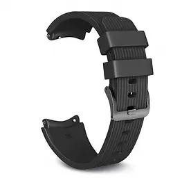 Ремінець 22 мм BeWatch ECO2 для Samsung Galaxy Watch 46mm | Samsung Gear S3 Чорний (1022101.3) - мініатюра 4