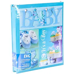 Фотоальбом EVG Baby collage Blue 56 фото 15х10 см (BKM4656 Baby collage Blue (UA)) - мініатюра 2