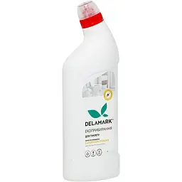 Засіб для чищення унітазу DeLaMark з ароматом лимону 1 л (4820152330765) - мініатюра 1