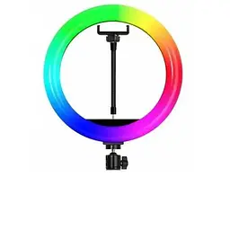 LED – світлодіодне селфі-кільце MJ-36 RGB (36см)
