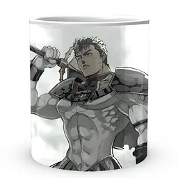 Кухоль GeekLand Berserk Берсерк Гаст сіре небо anime B 02.14 330 мл білий - мініатюра 2