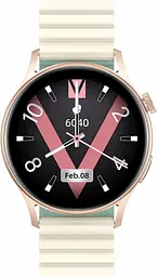 Смарт-годинник Kieslect Lora 2 Lady Calling Watch Gold - мініатюра 4
