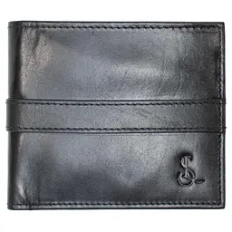 Портмоне чоловіче шкіряне Semi Line RFID Black (P8265-0) - мініатюра 4