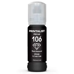 Чорнило PRINTALIST 105 для Epson L7160/7180 70г Photo Black водорозчинне (PL106PB)