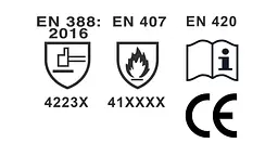 Рукавички термозахисні Robens Fire Gloves (690222) - мініатюра 4