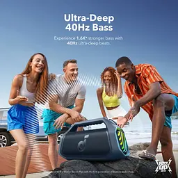 Портативна акустика Anker SoundCore Boom 2 Plus Blue (7169788) - мініатюра 4