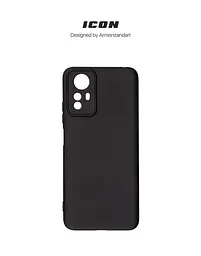 Чехол ArmorStandart ICON для Xiaomi Redmi Note 12S 4G Camera cover Black (ARM67504) - мініатюра 3