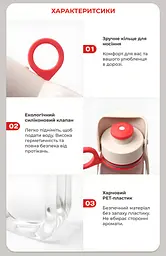 Дорожня складна поїлка для собак PetStar 350 мл бежева - мініатюра 4