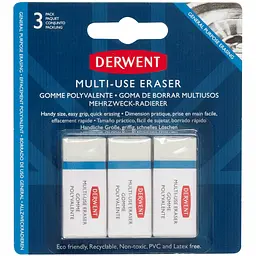 Набір ластиків Derwent Small Multi Purpose 3 шт