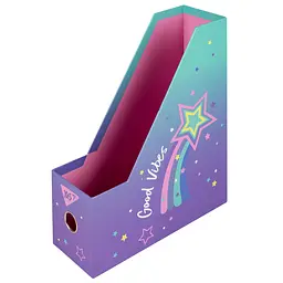 Лоток для документів YES Glamour вертикальний картон (708214) - мініатюра 2