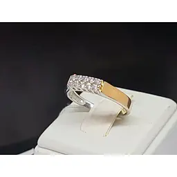 Срібне кільце Харківська ювелірна фабрика з фіанітами. 500431-ЗНР 17 - мініатюра 3