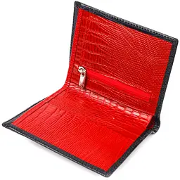 Чоловічий шкіряний портмоне Canpellini 10х11,5х1 см acs0025051 - мініатюра 3