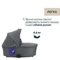 Коляска 2 в 1 Chicco Bellagio 2 сіра (87183.45.01) - мініатюра 3