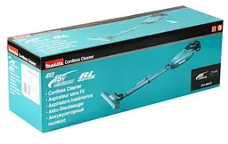Пилосос акумуляторний Makita DCL285FZ (180 мбар, 1.2 м3/хв, 0.5 л, BL, LXT 18 В, без акумуляторів та зарядного пристрою) - мініатюра 6
