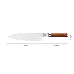 Ніж кухарський великий Fiskars Norden 21 см (1026419) - мініатюра 6