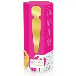 Вібромасажер Rianne S Bella Mini Wand Rose 10 режимів медичний силікон подарункова упаковка - мініатюра 3