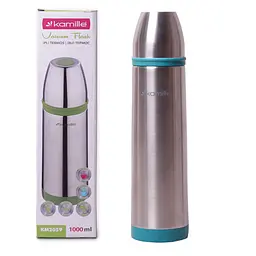 Термос Kamille KM-2059 1000 мл синій