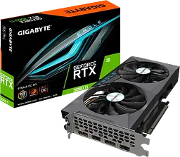 Відеокарта GeForce RTX 3060 Ti 8GB Gigabyte Eagle OC (GV-N306TEAGLE OC-8GD) Б/В