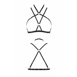 Портупея-стрепи KELIS BRA black - Passion Exclusive L/XL - мініатюра 5