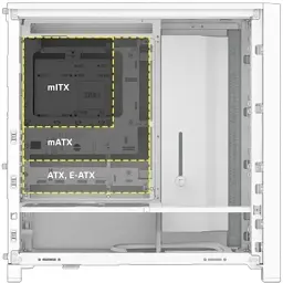 Корпус для ПК Corsair FRAME 4000D RS ARGB White (CC-9011297-WW) - мініатюра 3