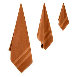 Рушник махровий Ardesto Splendid 70х140см, 100% бавовна, теракотовий (ART2370TE) - мініатюра 6