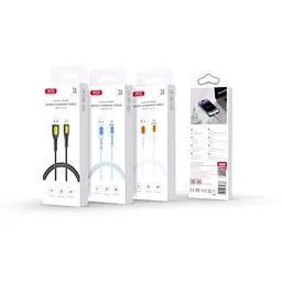 Кабель XO NB280 Jian Yan Series Lightning Data Cable 1M 3A Белый - миниатюра 2