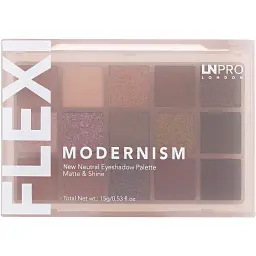 Тіні для повік LN Pro Flexi Eyeshadow Palette Modernism №102, 15 г - мініатюра 4
