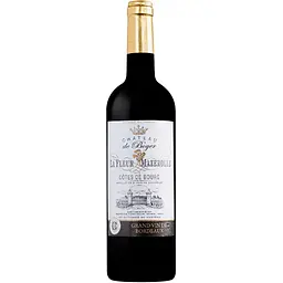 Вино Chateau de Boyer La Fleure Mazerolle 2018 AOP Bourg червоне сухе 0.75 л 