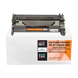 Тонер-картридж NewTone Canon LBP212dw/215x/MF421dw/428, Black (NT-KT-Canon-052)