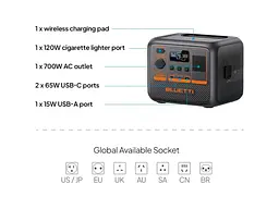 Зарядна станція Bluetti AC50P - мініатюра 10
