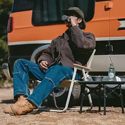 Розкладний стілець Naturehike CNK2300JU012, бежевий - мініатюра 3