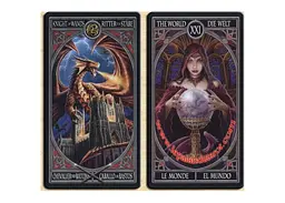 Карти Таро Fournier Готика (Gothic Tarot by Anne Stokes) (ВР_КТГ) - мініатюра 4