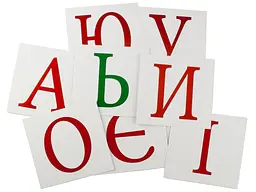 Картки міні "Українські Букви" (110х110 мм) укр. 67146 - мініатюра 3