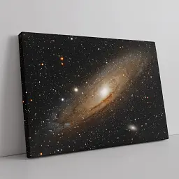Інтер'єрна картина Галактика Андромеди, туманність, Andromeda Galaxy, астрономія, космос, НАСА, наука, 43×60 см (id6722) - мініатюра 2