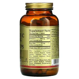 Вітамін С Solgar Vitamin C with Rose Hips з шипшиною 500 мг 250 таблеток - мініатюра 2