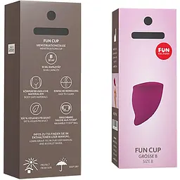 Менструальна чаша Fun Factory Fun Cup Size B - мініатюра 5