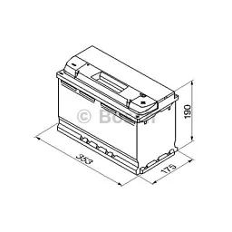 Акумулятор автомобільний Bosch 100А (0 092 S50 130) - миниатюра 6