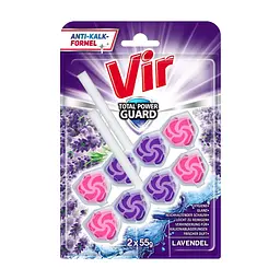 Туалетный блок Vir Total Power Guard Лаванда 2x55 г (3801003002230)