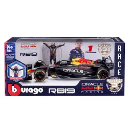 Автомодель з фігуркою - Red Bull Racing RB19 (1:24), в асортименті - мініатюра 10